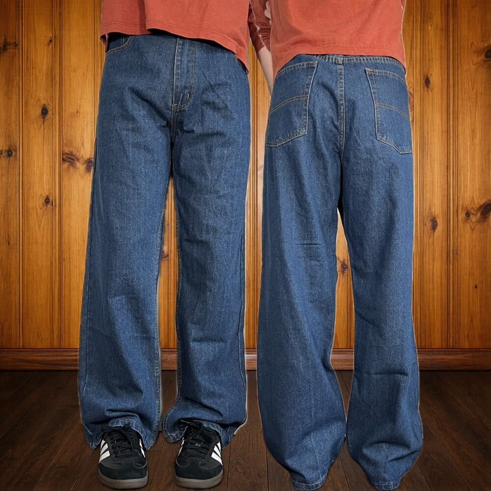 Open Trails 38x30 Y2K Jeans Blue Straight